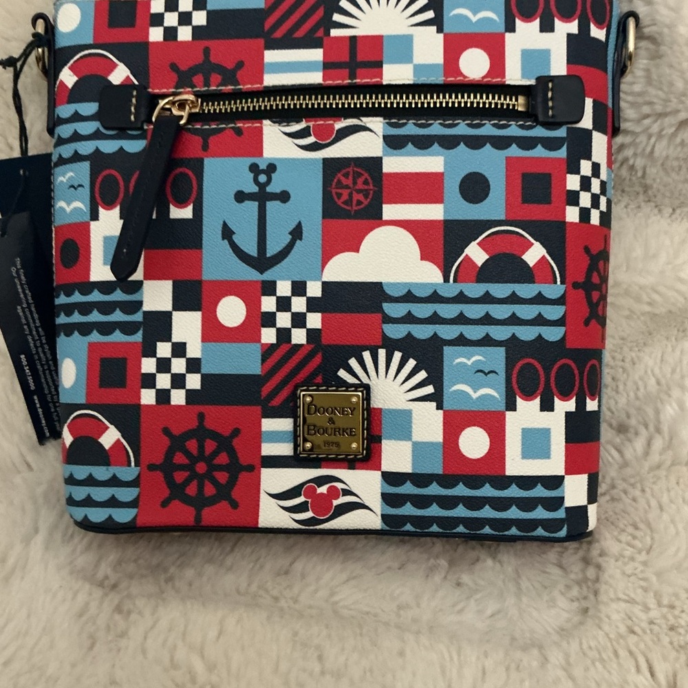 Dooney & Bourke Disney Nautical Crossbody Bag - Red, Blue, Black